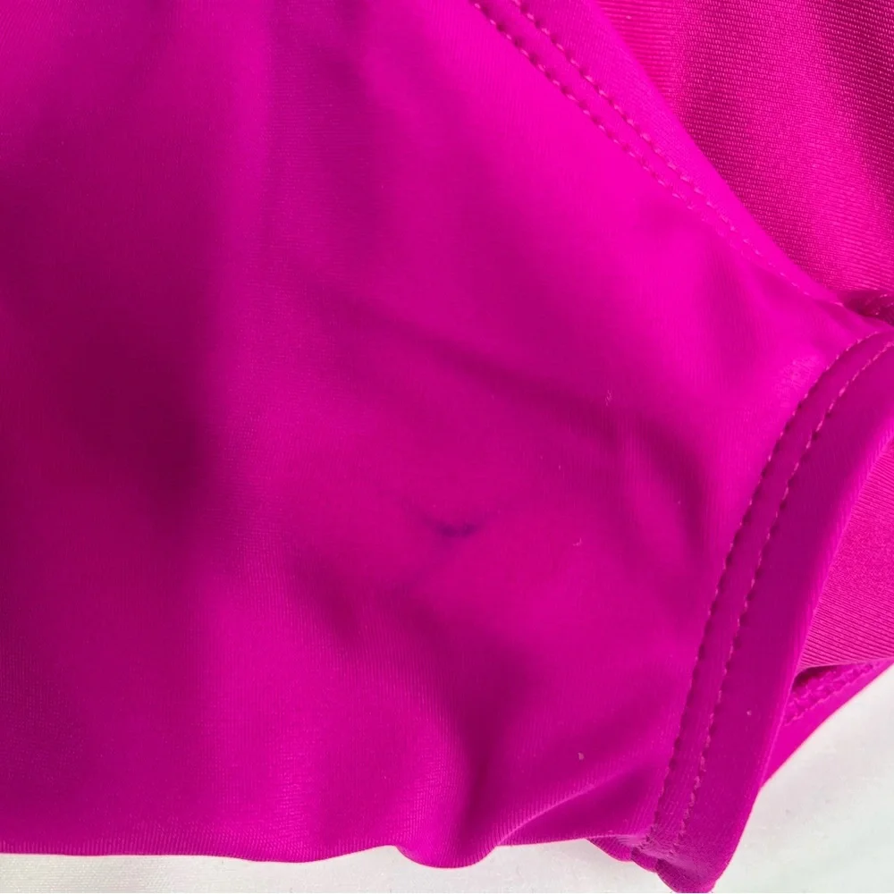 DKNY Hot Pink Swim top - Picture 9 of 10